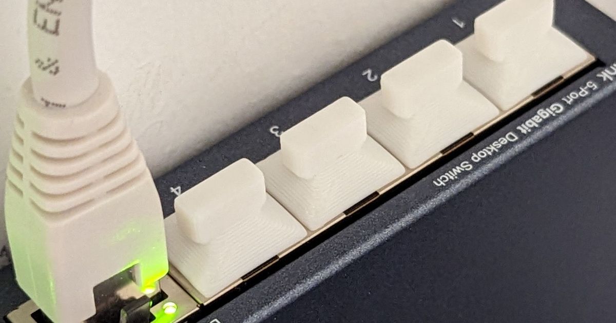 Port Dust Cap/Cover No Supports by kerngebiet Download