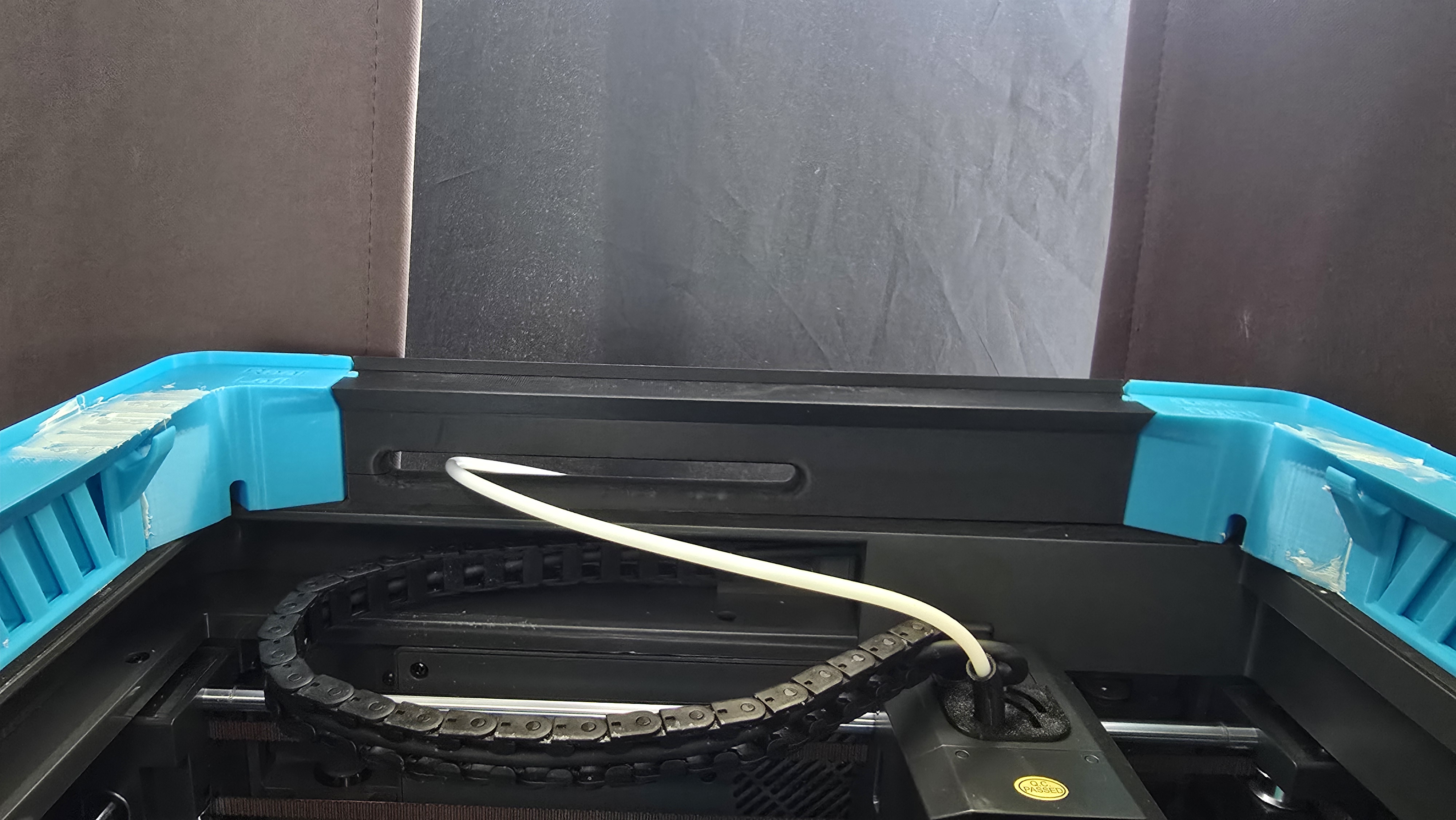Elegoo Centauri JesusFreak remix: Slotted Blank CC Riser for PTFE Tube