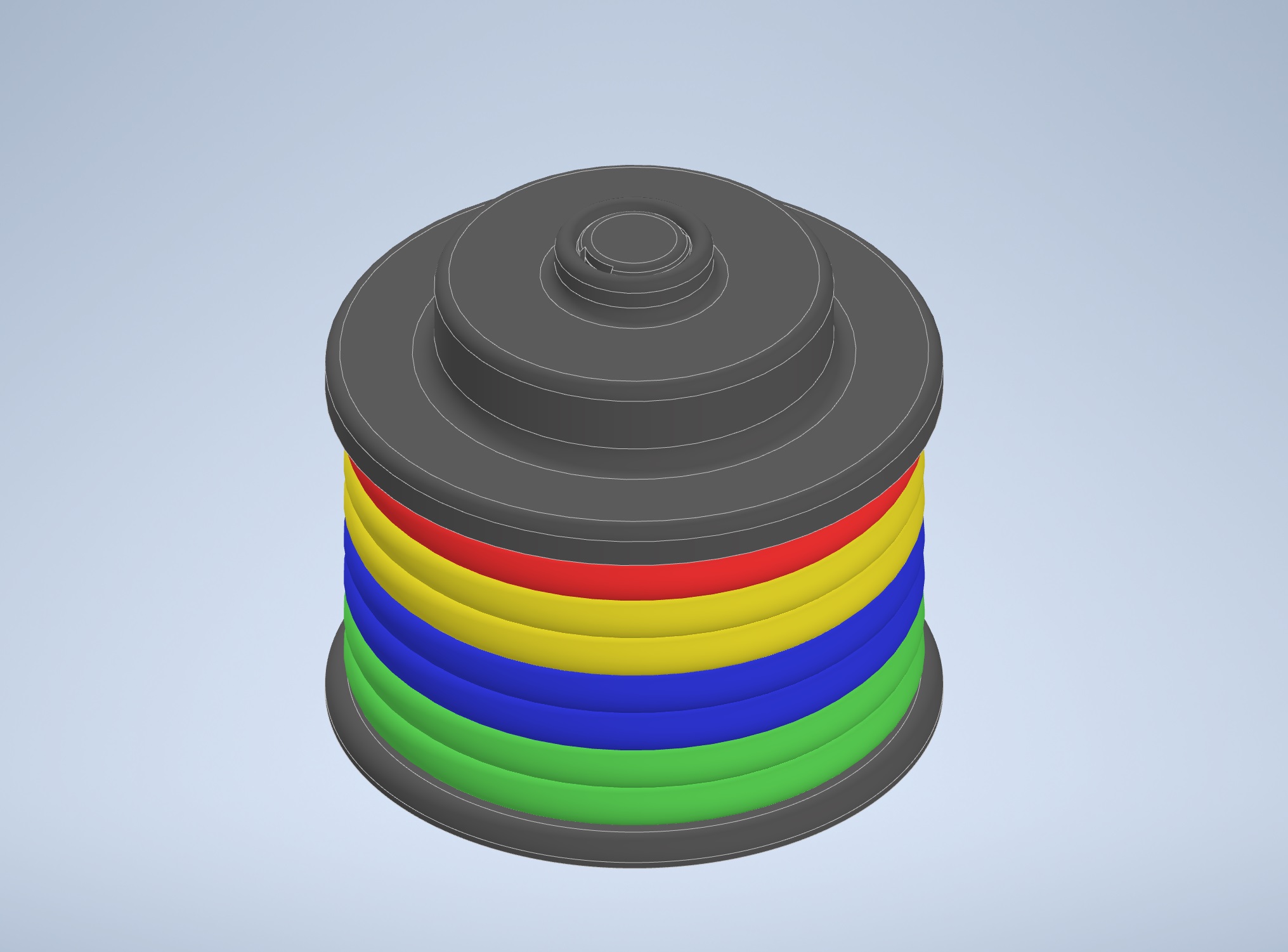 Disk Bowls Game + Holder