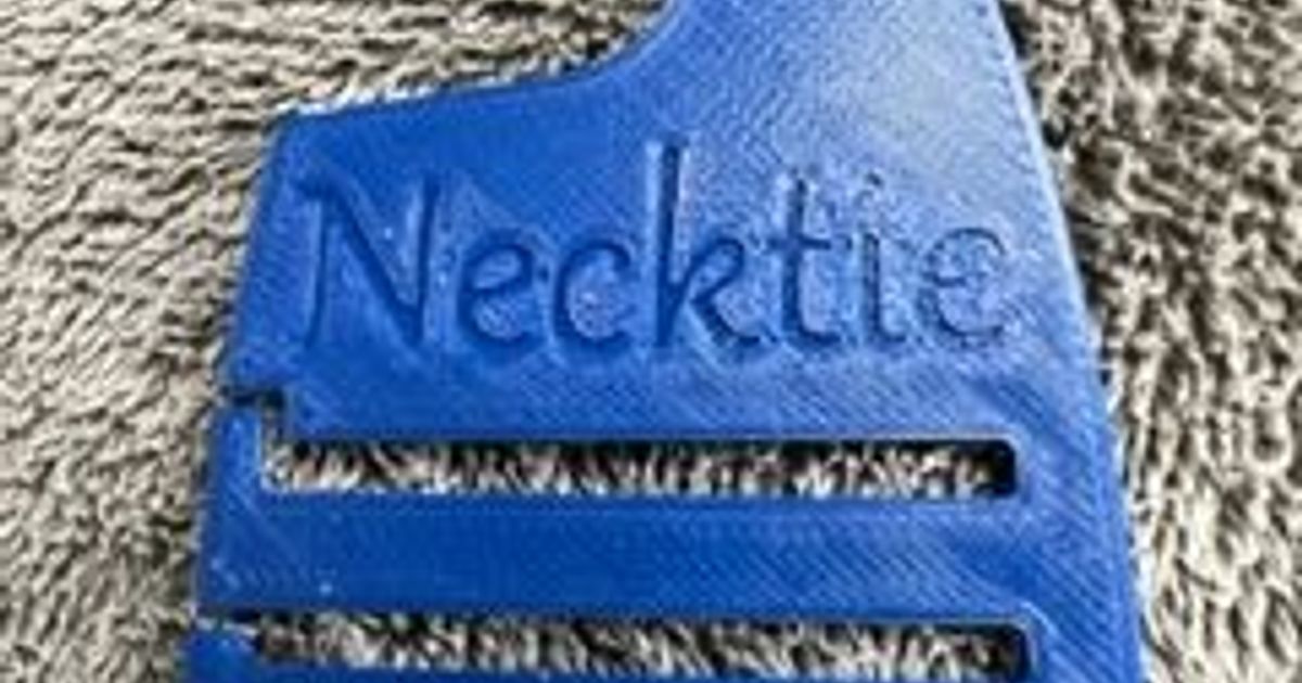 necktie hanger
