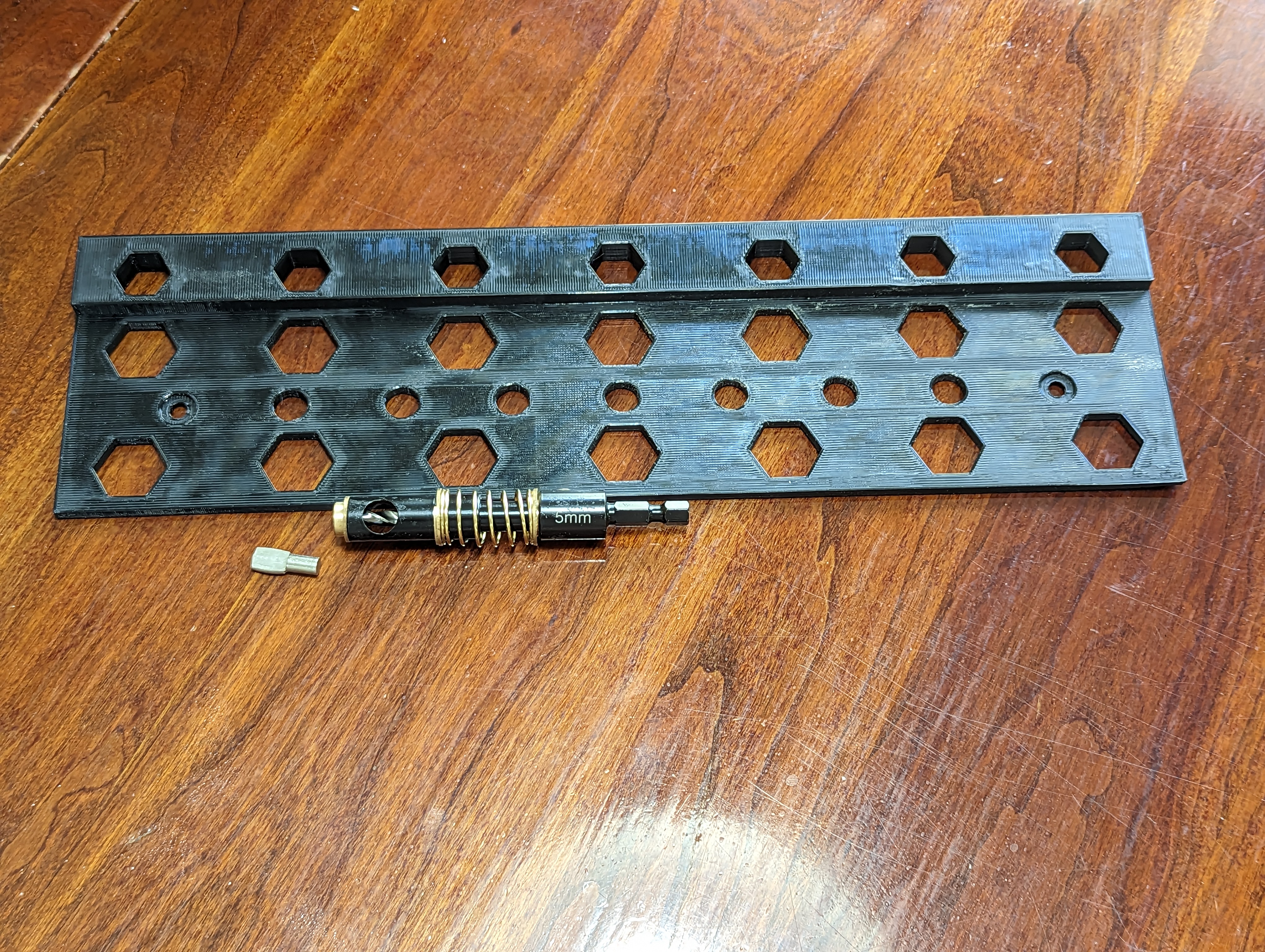 Shelf pin jig