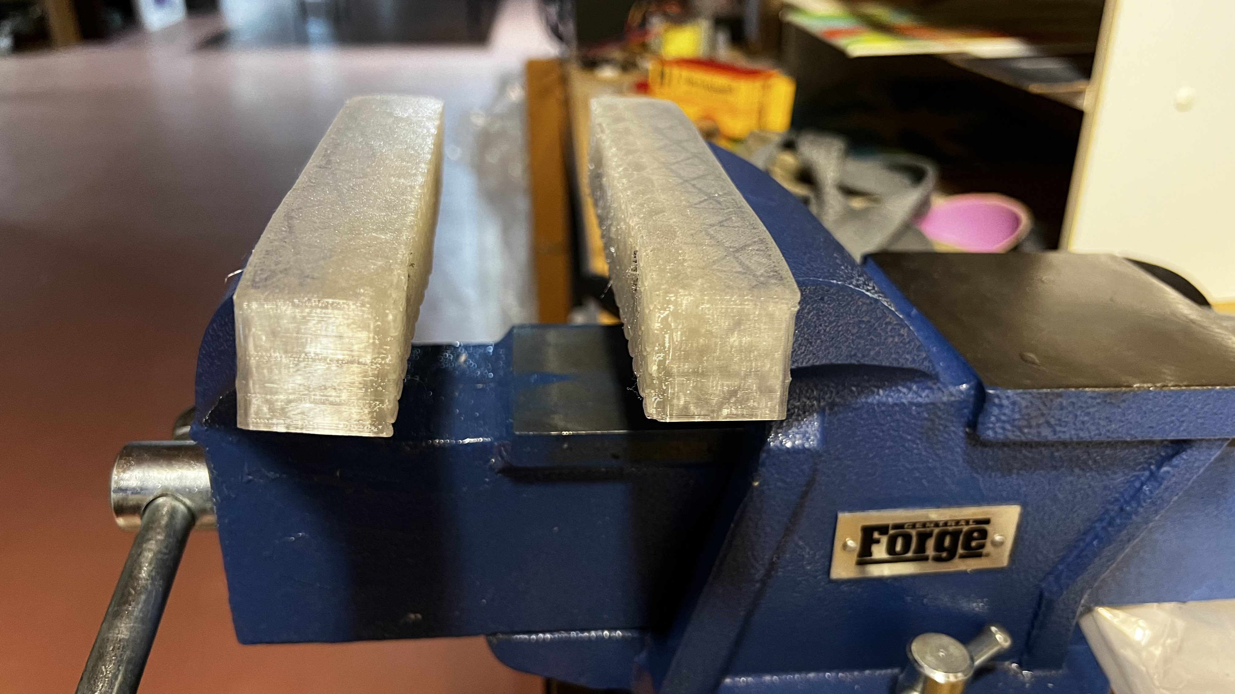 6 inch vice soft jaw Harbor Freight by Koosh Download free STL model