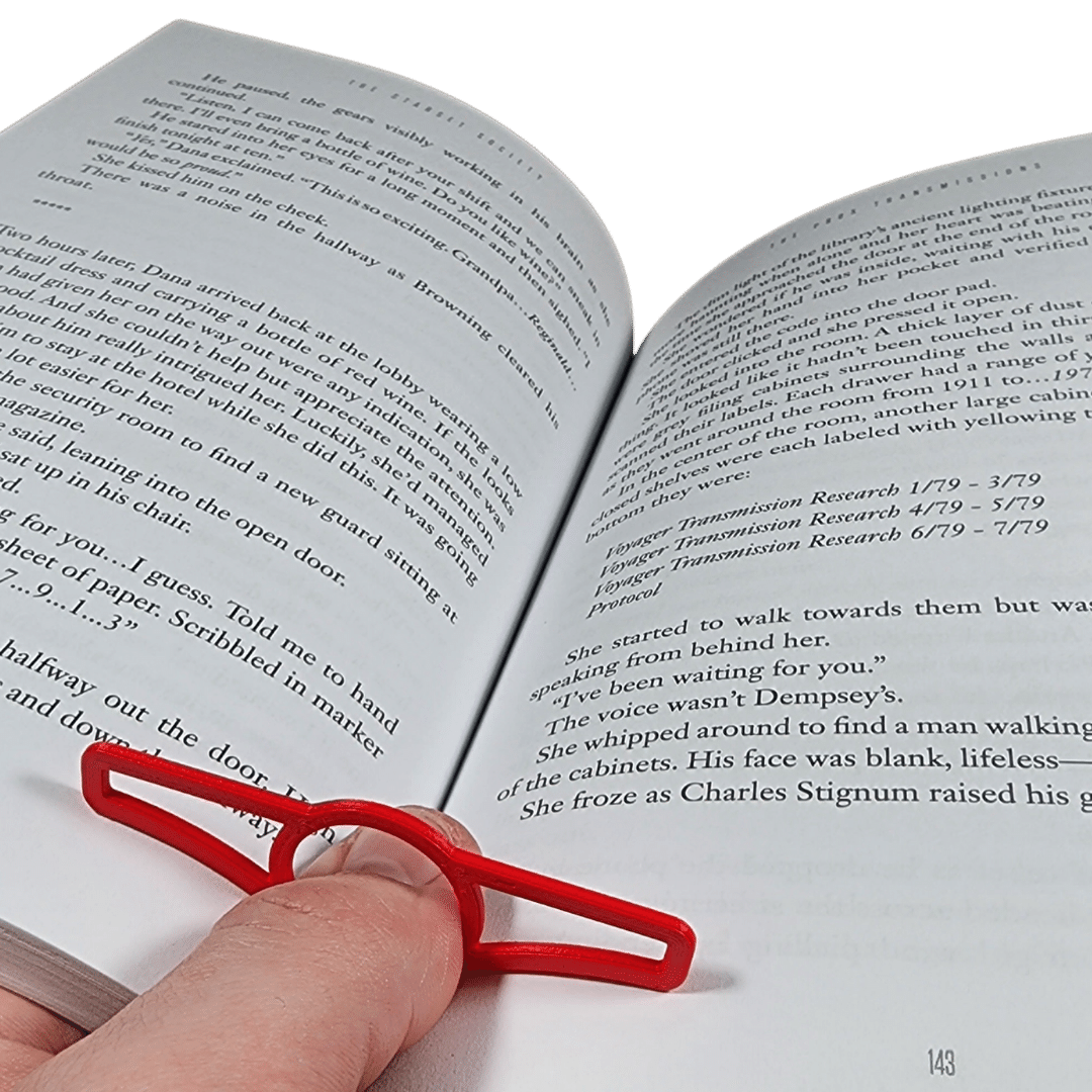 Book Page Holder by bmatic Download free STL model