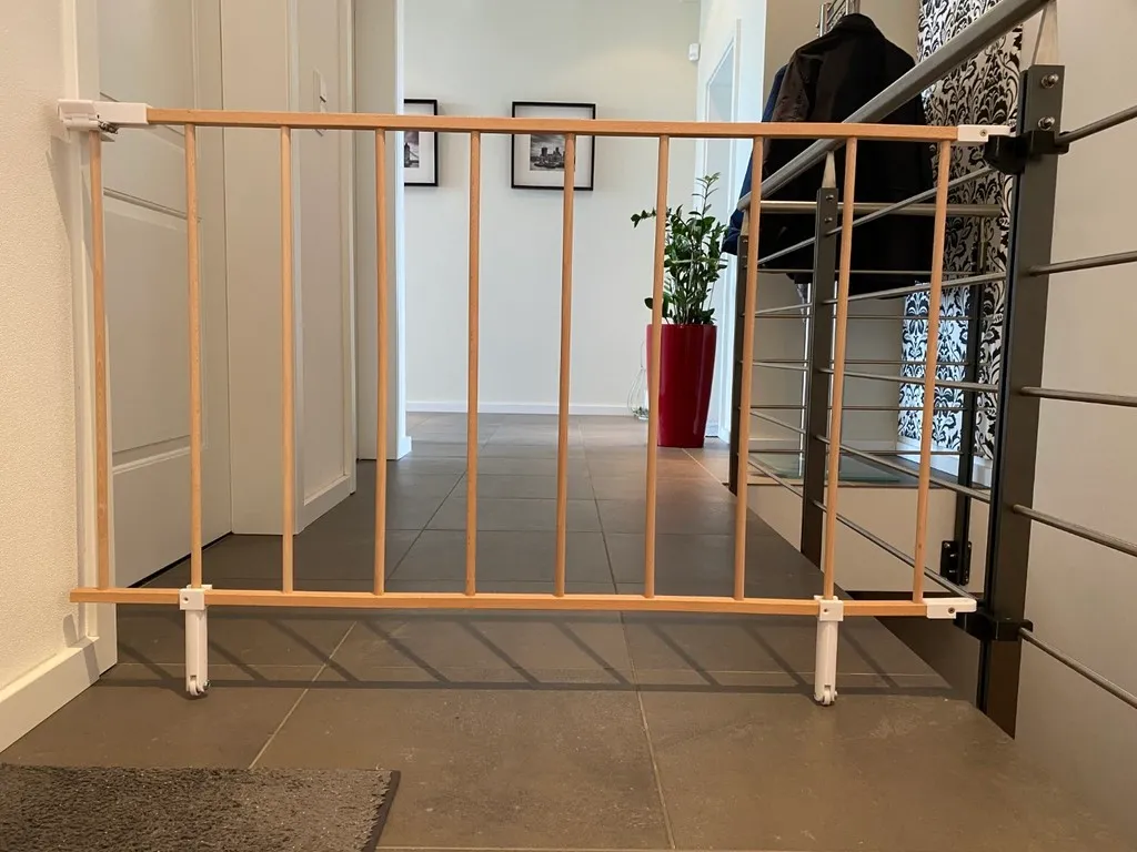 Decorative stair gate sales