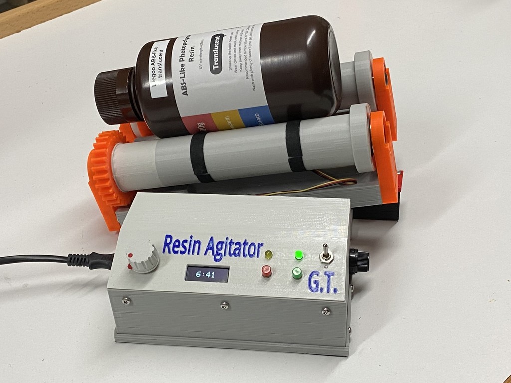 SLA Resin Bottle Agitator (Shaker) V3