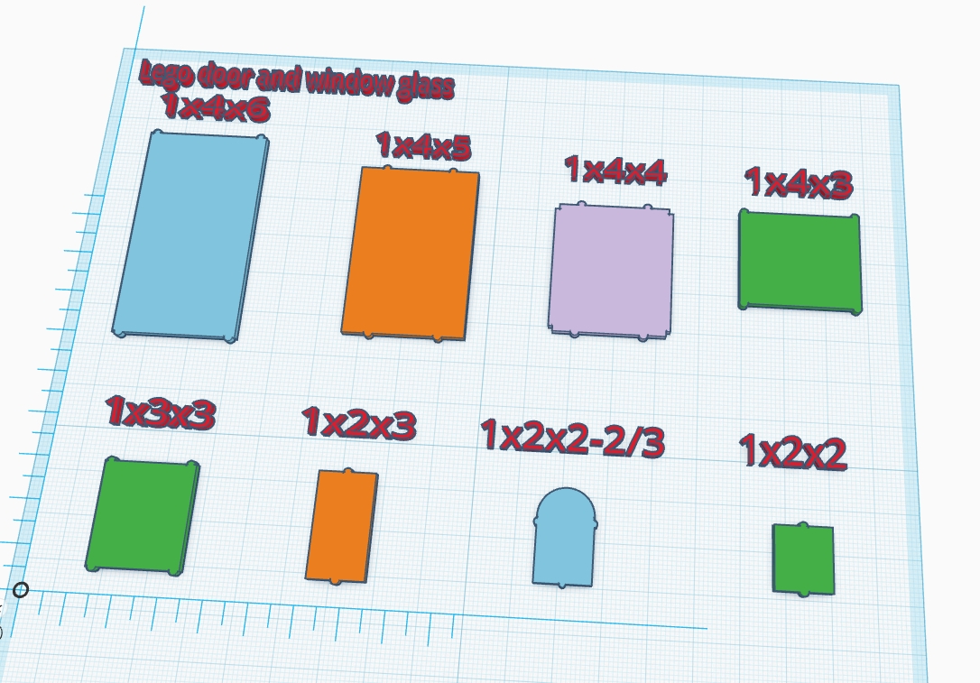 LEGO compatible window inserts — miniatura 2
