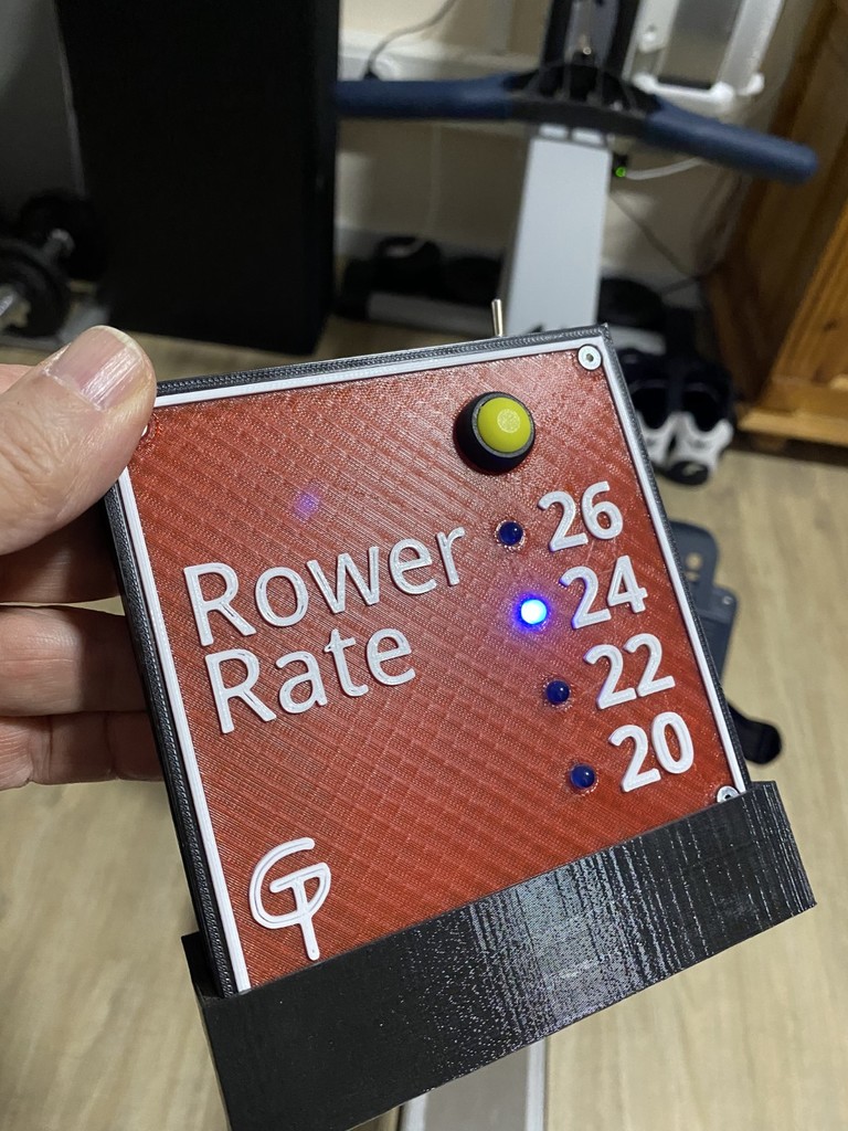 Concept 2 Indoor Rowing Machine (Rower Rate, Pacemaker) by Tritschi