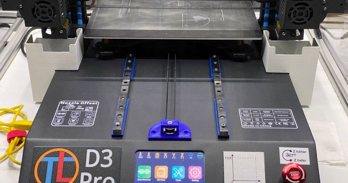 TenLog D3Pro LinearGuideMod by Tritschi Download free STL model