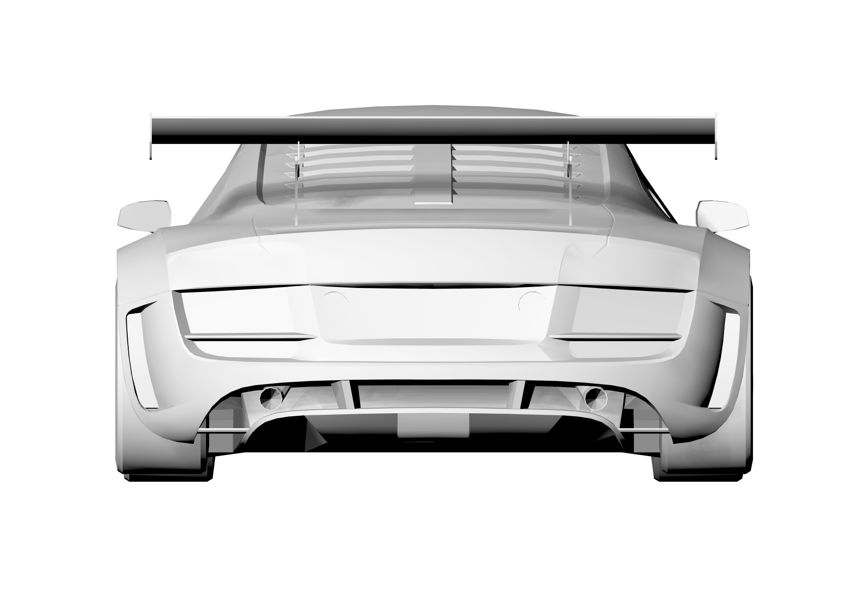 Audi R8 LMS 1:50 by Maciej | Download free STL model | Printables.com