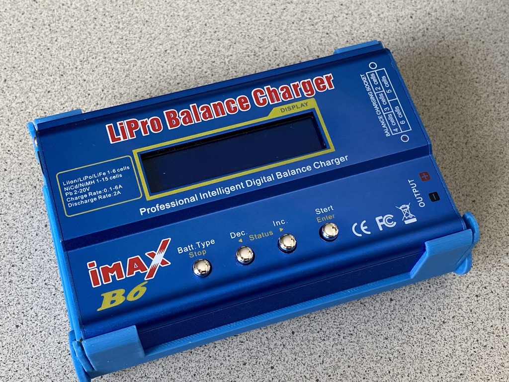 iMax B6 Stand (LiPro Balancer Charger) by Tritschi | Download free STL ...