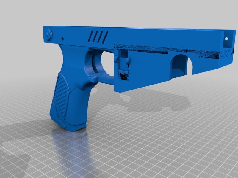 Lasertag Pistol (Las Pistol) by Neophyl | Download free STL model ...