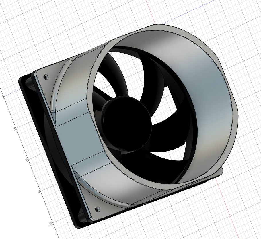 Lian Li O11 XL - 120mm Fan Duct
