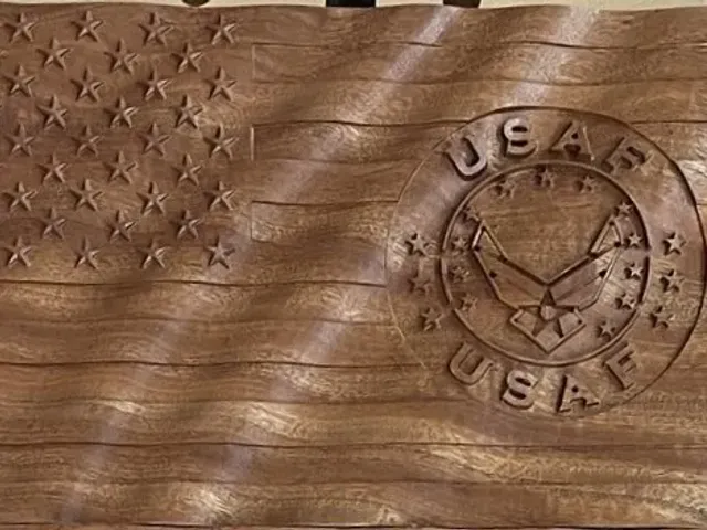 USAF Flag & Puck