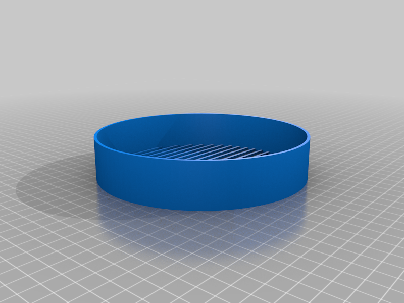 3D Model for DEWALLIE 6" Duct Fan including ducting hot swap adapter and protection grill