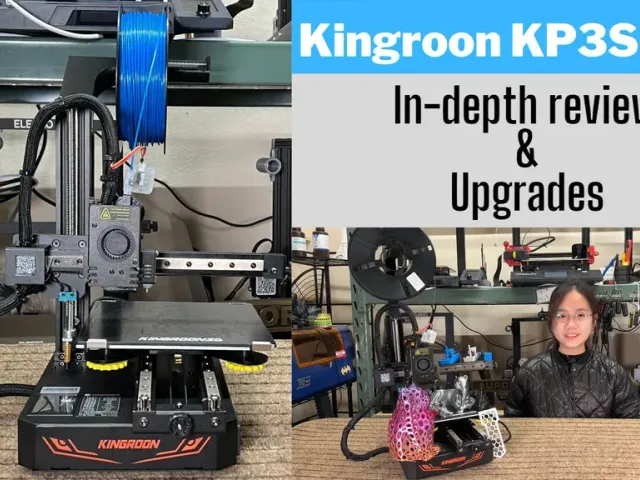Kingroon KP3S Pro / KP3S Pro / KP3S Pro S1 handle and spool holder