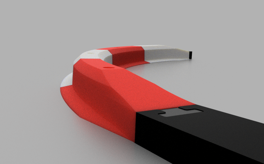 RC Track Barrier compatible with MiniZ foam border by SpareTime