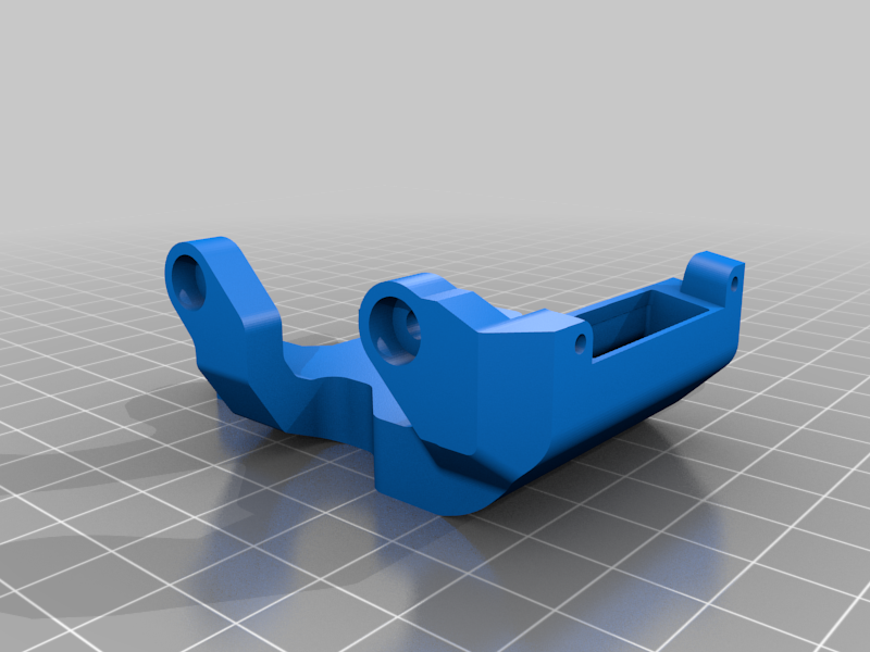 E3D ToolChanger Hemera Fan Shroud Tilted (Fail)