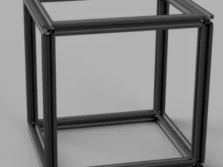 Simple aluminium 2020 250mm profile cube frame by _Leonardo_ | Download ...
