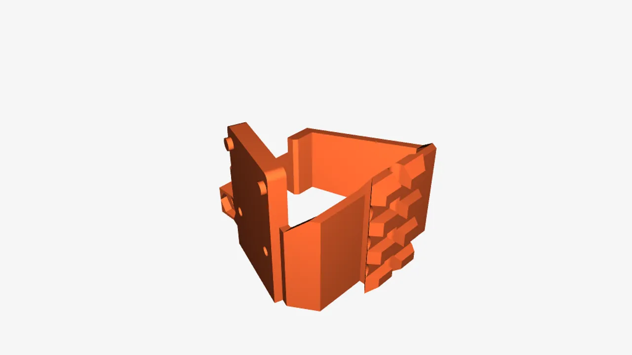Simple VESA mount by Maverick0197, Download free STL model