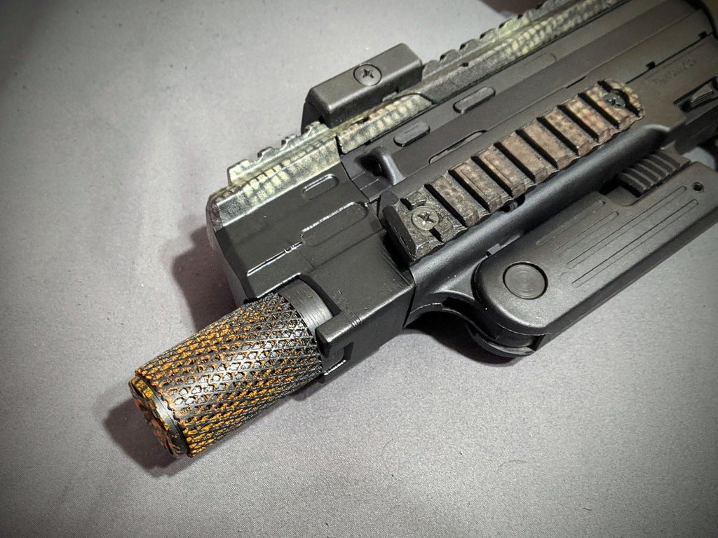 Elite Force HK MP7 A1 AEG - Tracer Muzzle Break