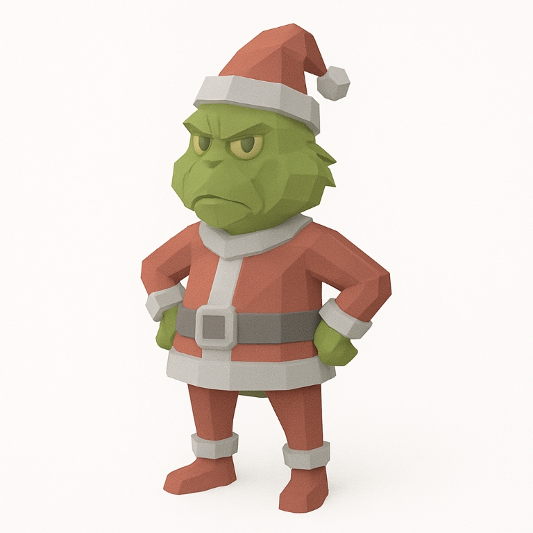 Lowpoly Grinch