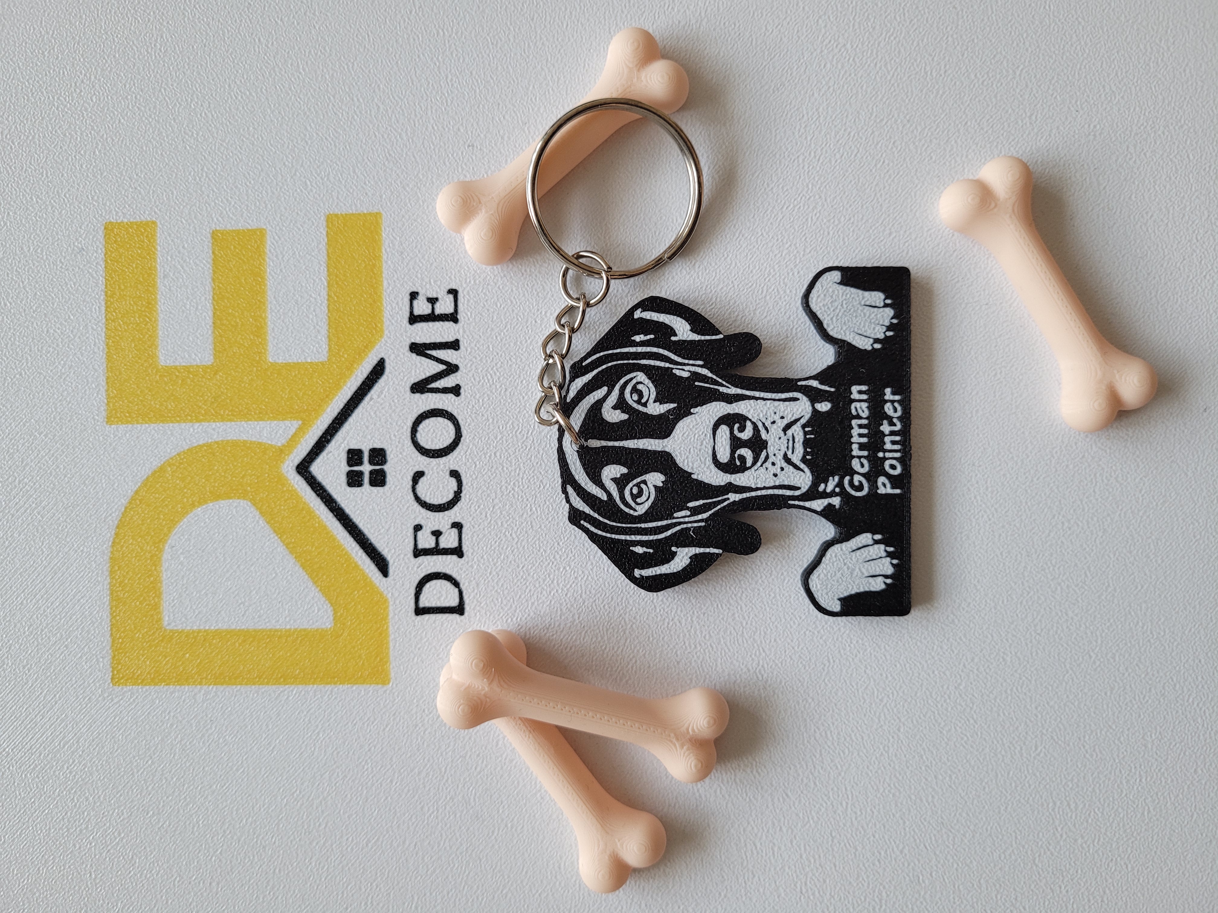 German Pointer Keychain