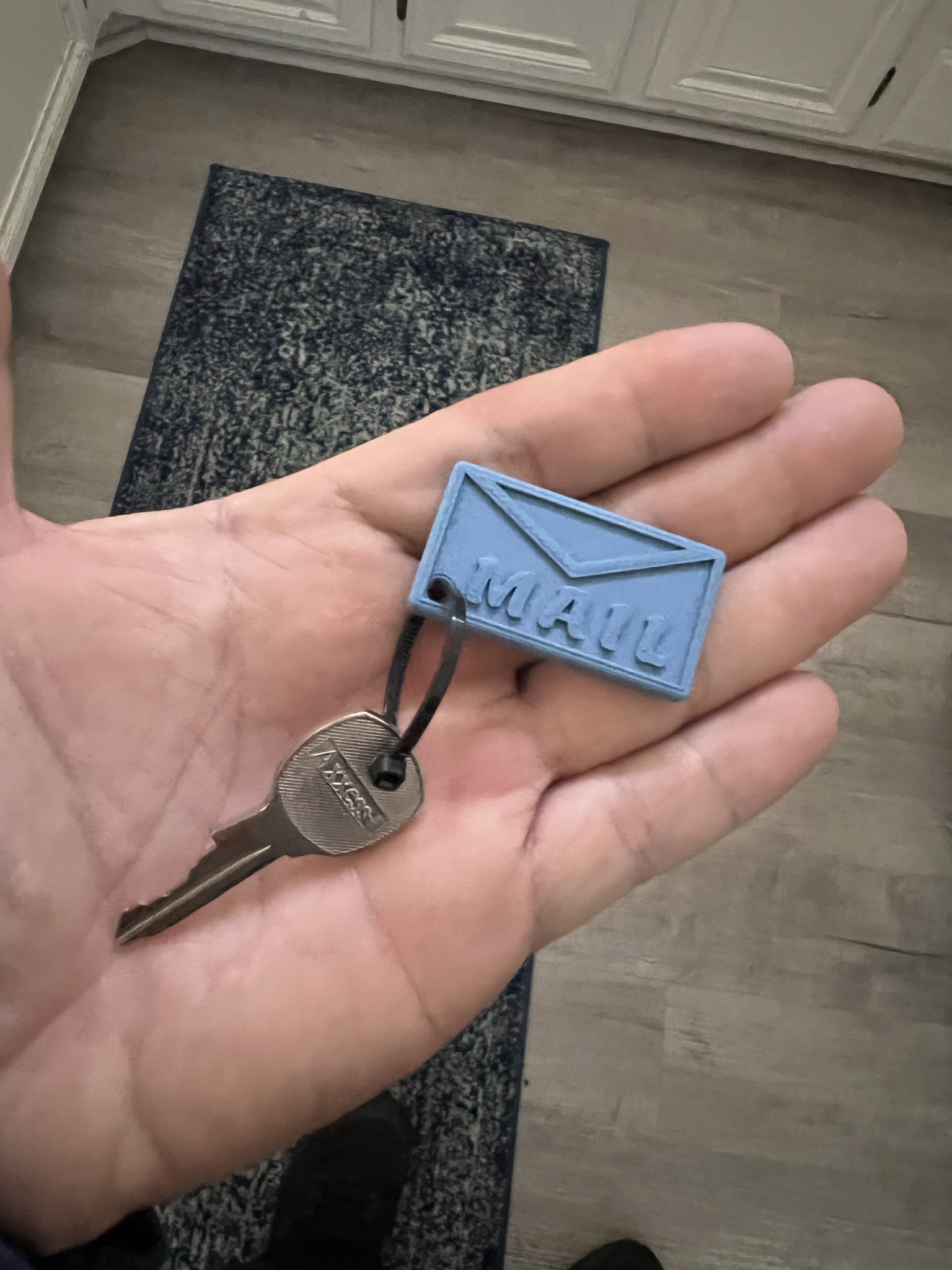 Envelope Keychain by Anthony Download free STL model
