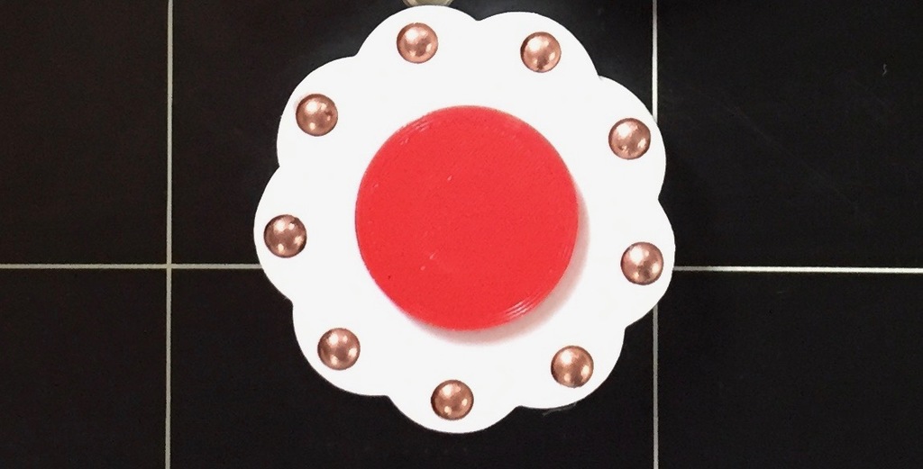 Flower shaped Toddler Spinner 