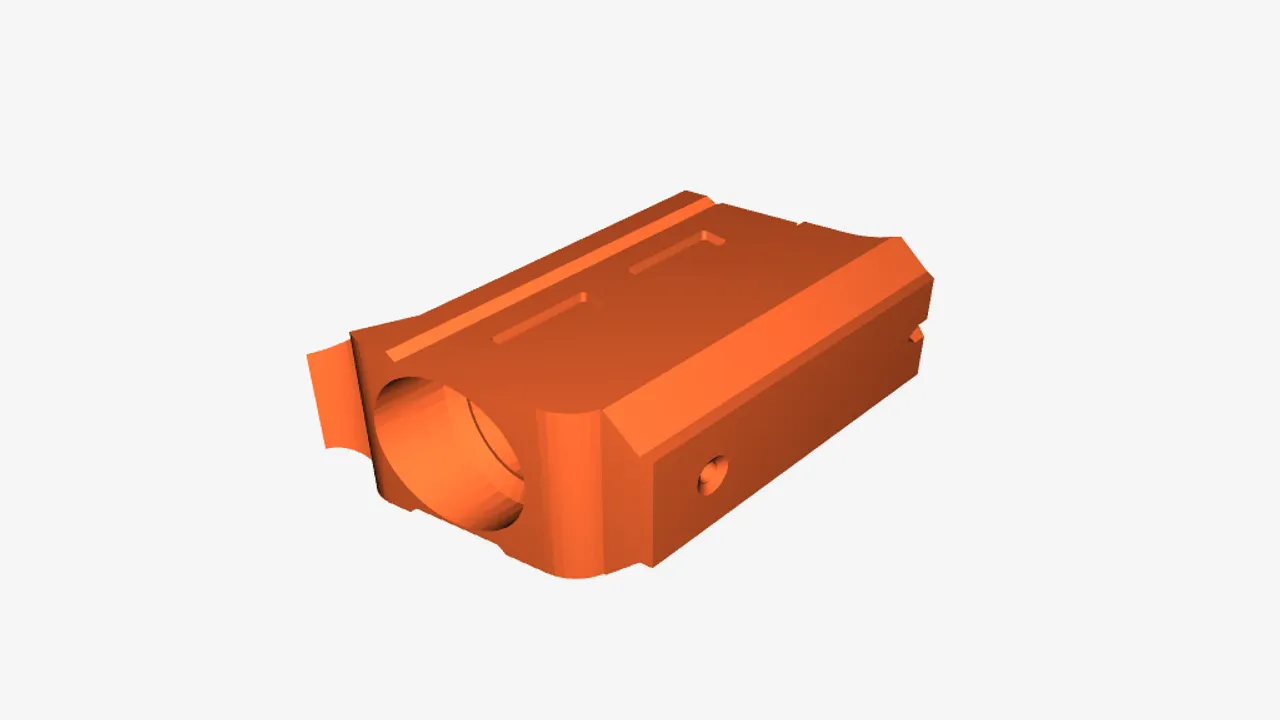 Simple VESA mount by Maverick0197, Download free STL model
