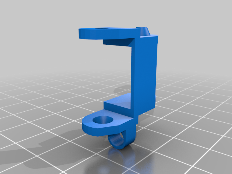Cable chain link with filament guide by Everett115 | Download free STL ...
