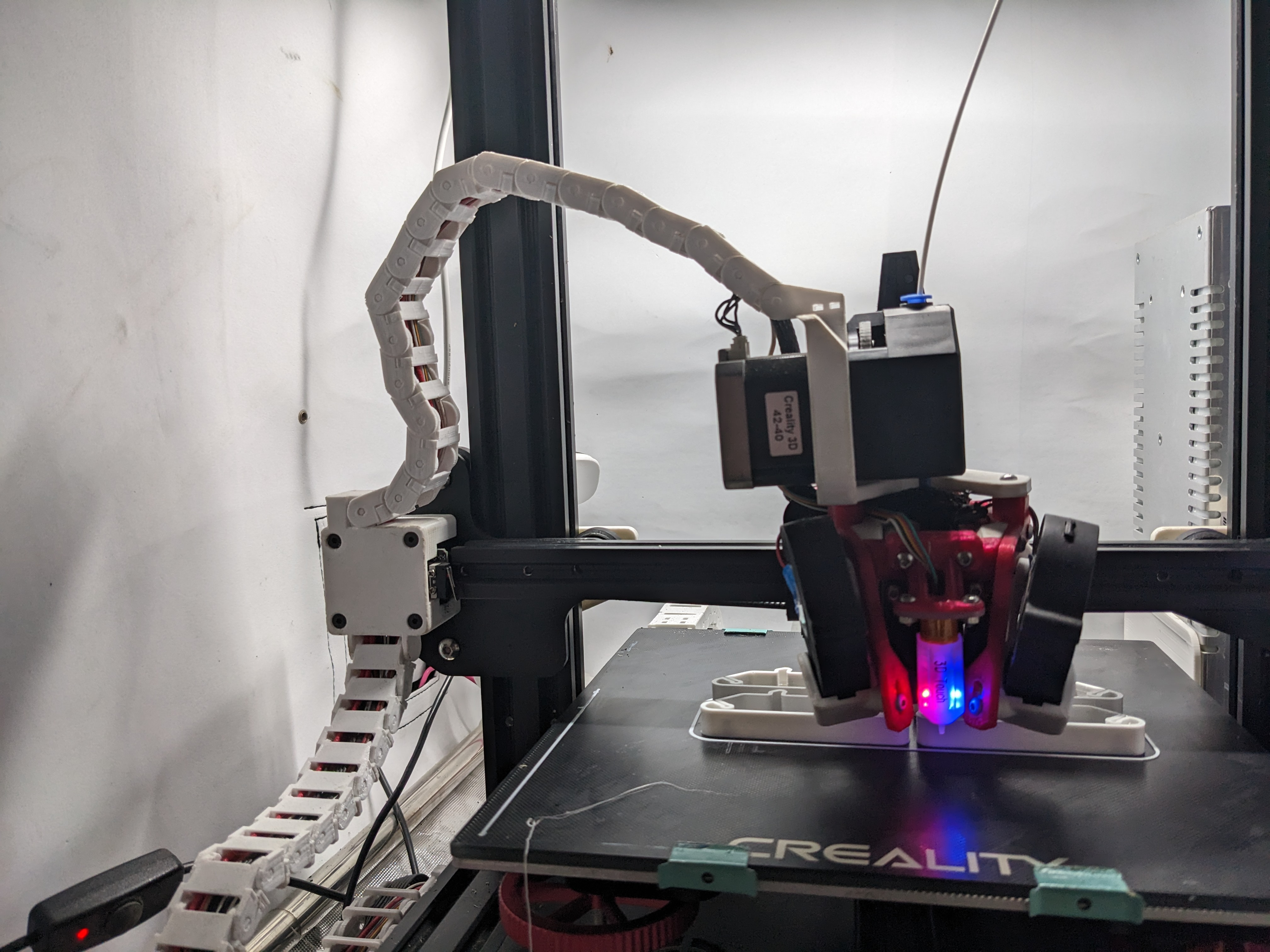 Cable Chains for Manta MK2 Cooling Duct System - Ender 3 (v1 & v2) & CR-10