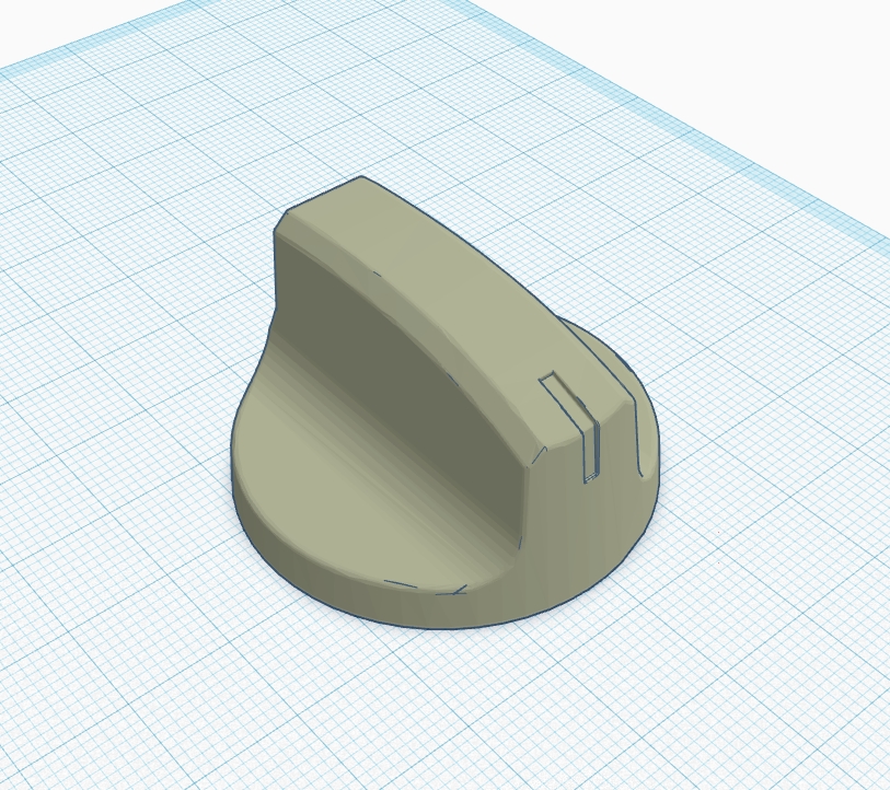 Replacement Knob for Frigidaire FW526W-1