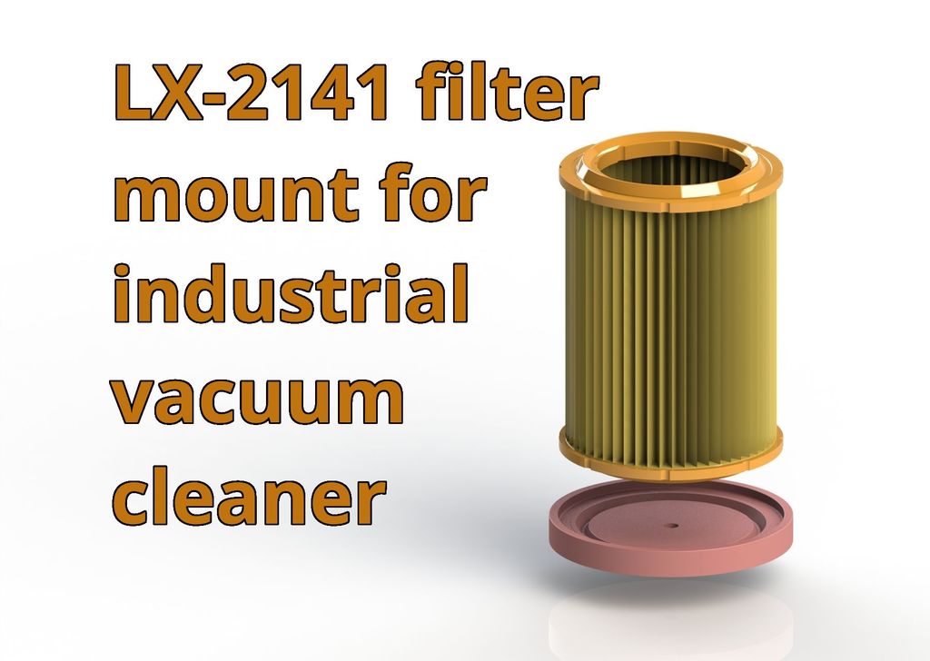 Moskvich car filter holder for industrial vacuum cleaner