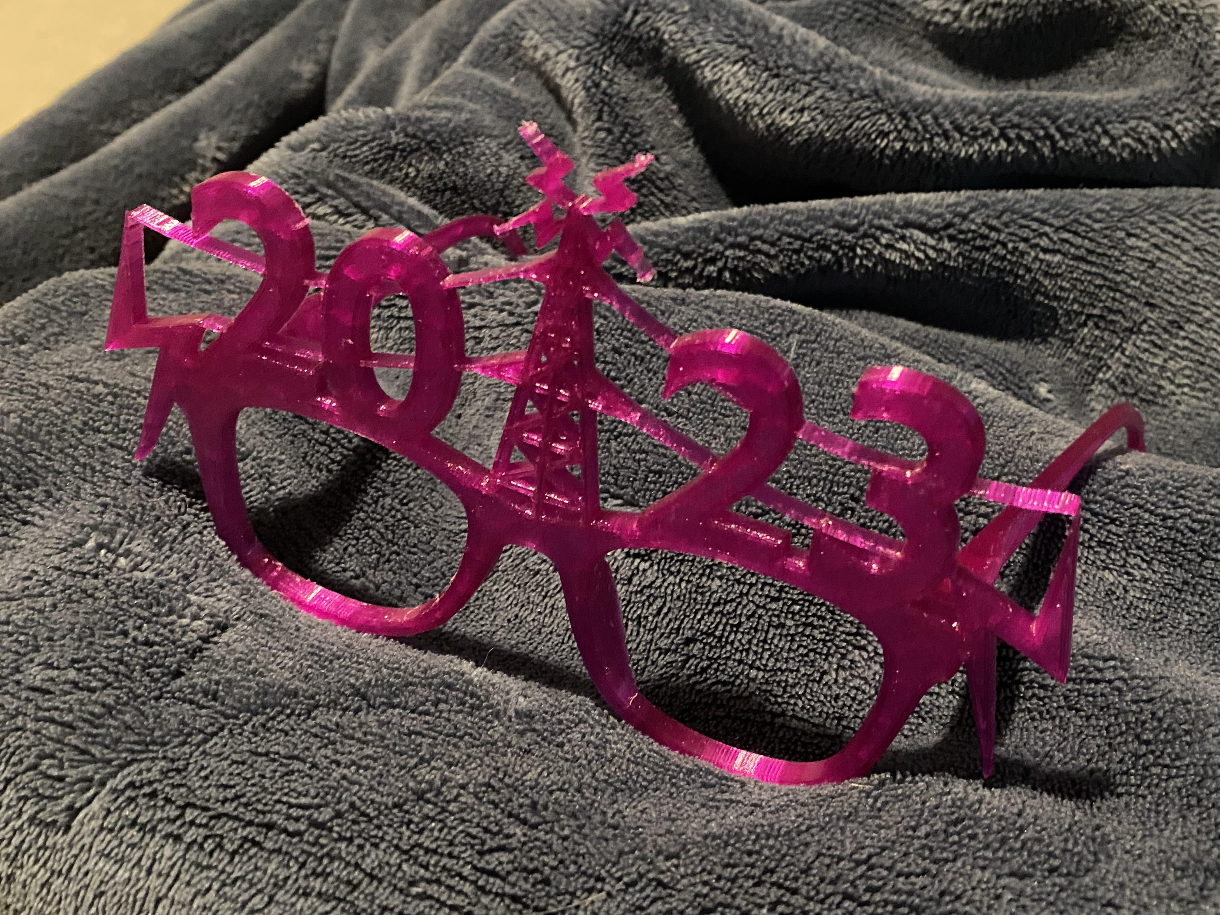 2023 New Year's Eve Glasses