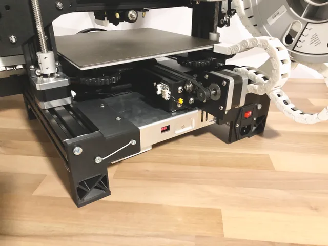 Visual Upgrade for Ender 3 Pro - Powersupply PSU Relocation