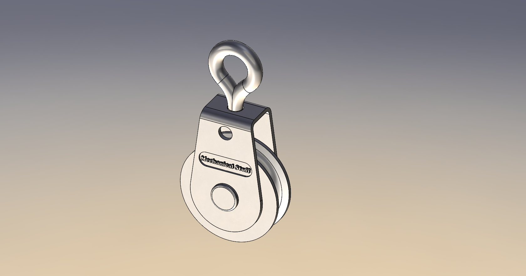 Pulleys for Wire Rope by Mechanical Stuff Download free STL model