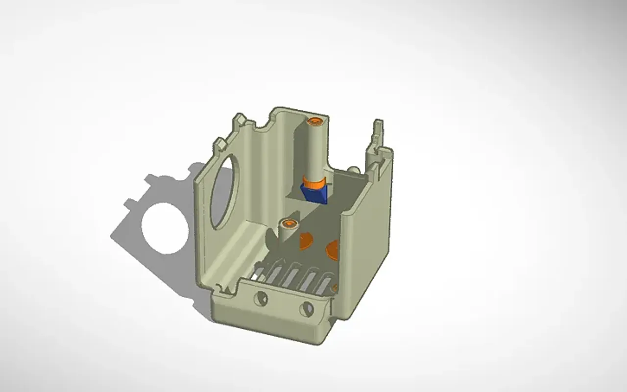 Ender 3 V2 NEO Hotend Cover.new by bbtv1hp, Download free STL model