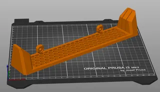 Prusa Steel Sheet Holder by iFreyz, Download free STL model