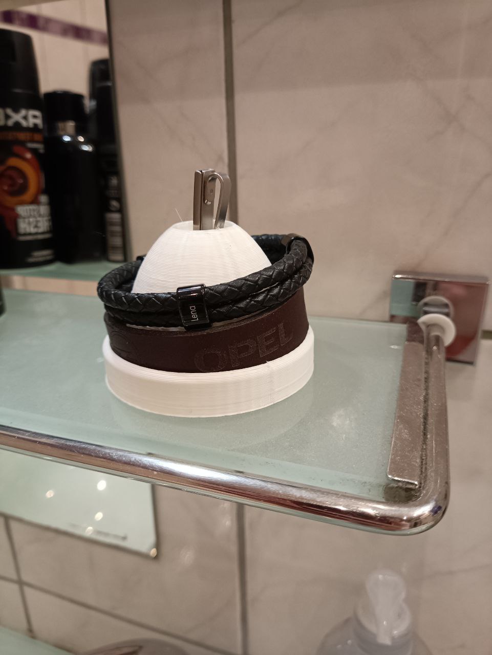 Krawatten Nadel Armband Halter Tie Pin Bracelet Holder by Johination