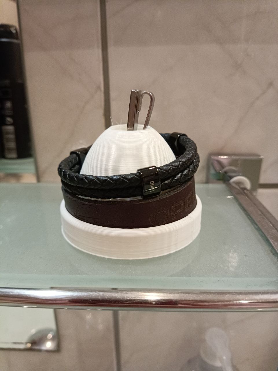 Krawatten Nadel Armband Halter Tie Pin Bracelet Holder by Johination