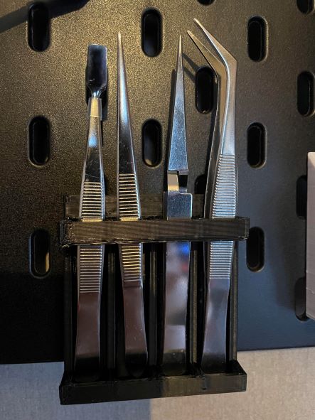 Improved Tweezers Holder IKEA Sk dis Skadis By V PoP Download 