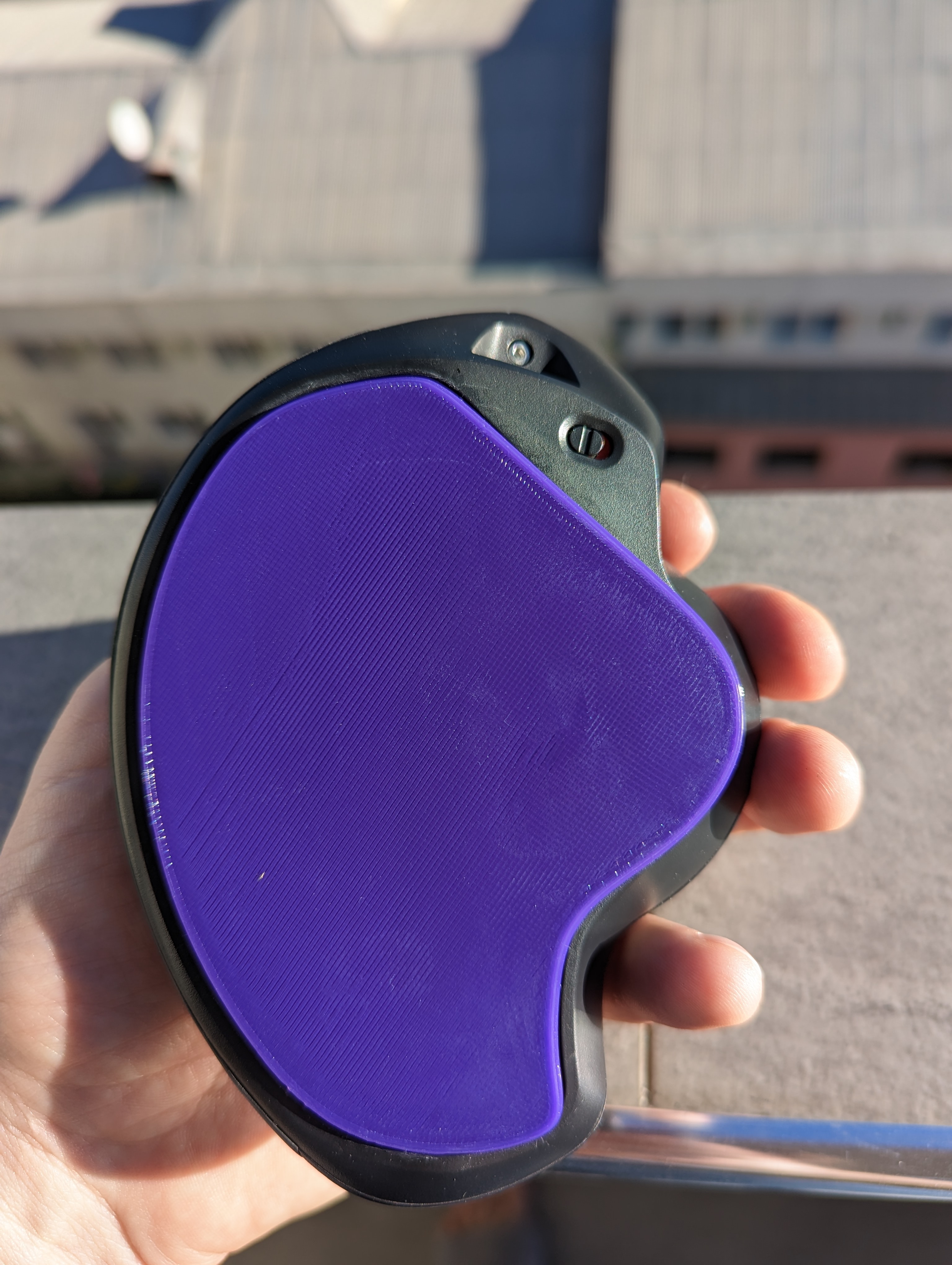 MX Ergo trackball base plate