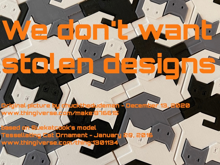 We don't want stolen designs by AMT
