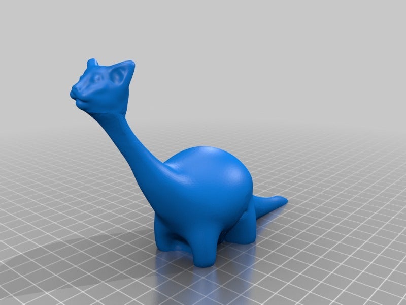 Miniatura 2 do modelo 3D BrontoCat