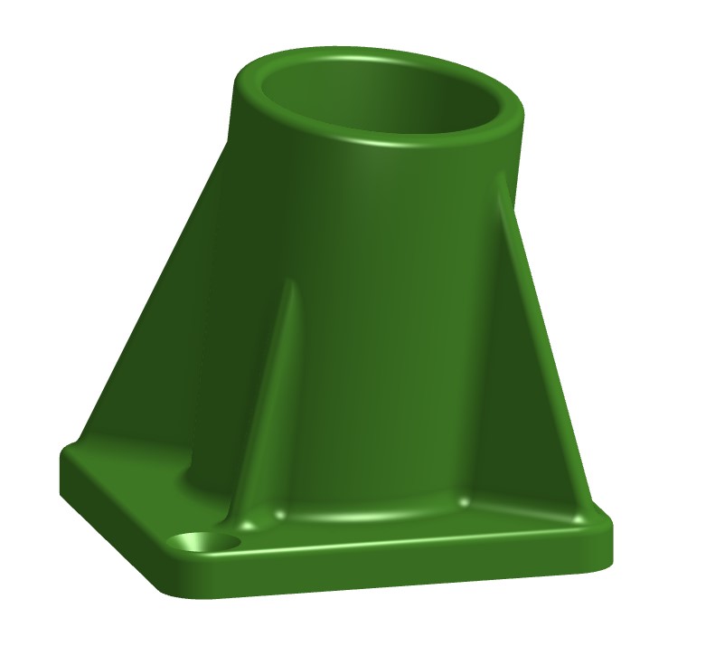 Table Leg Holder by Norm Download free STL model