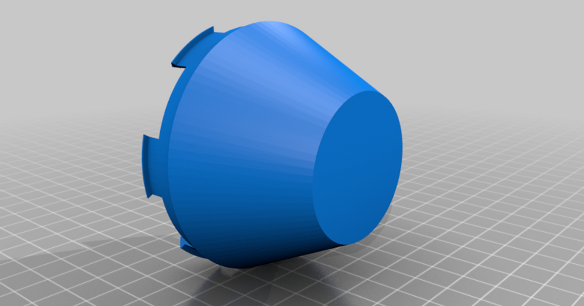 KRX Wheel Center Cap by SMarshall Download free STL model