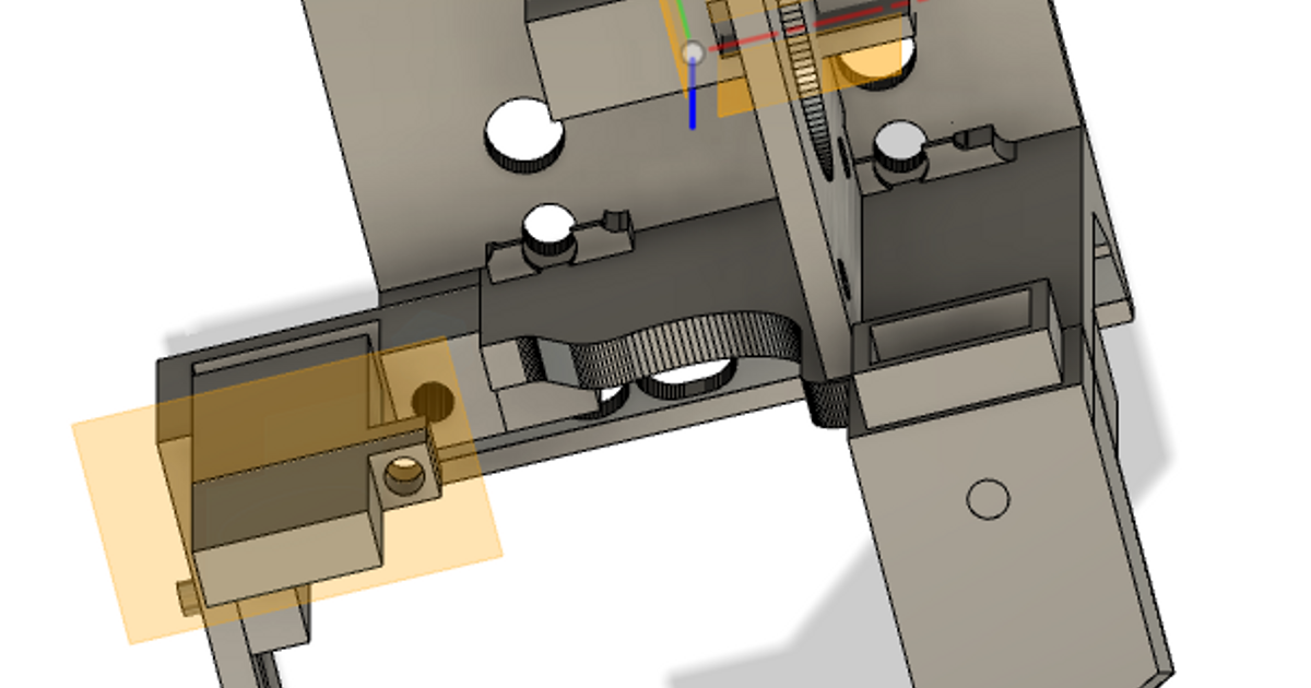 Titan extruder mount I3 Pro B by Adrian A Ivanciu Download free STL