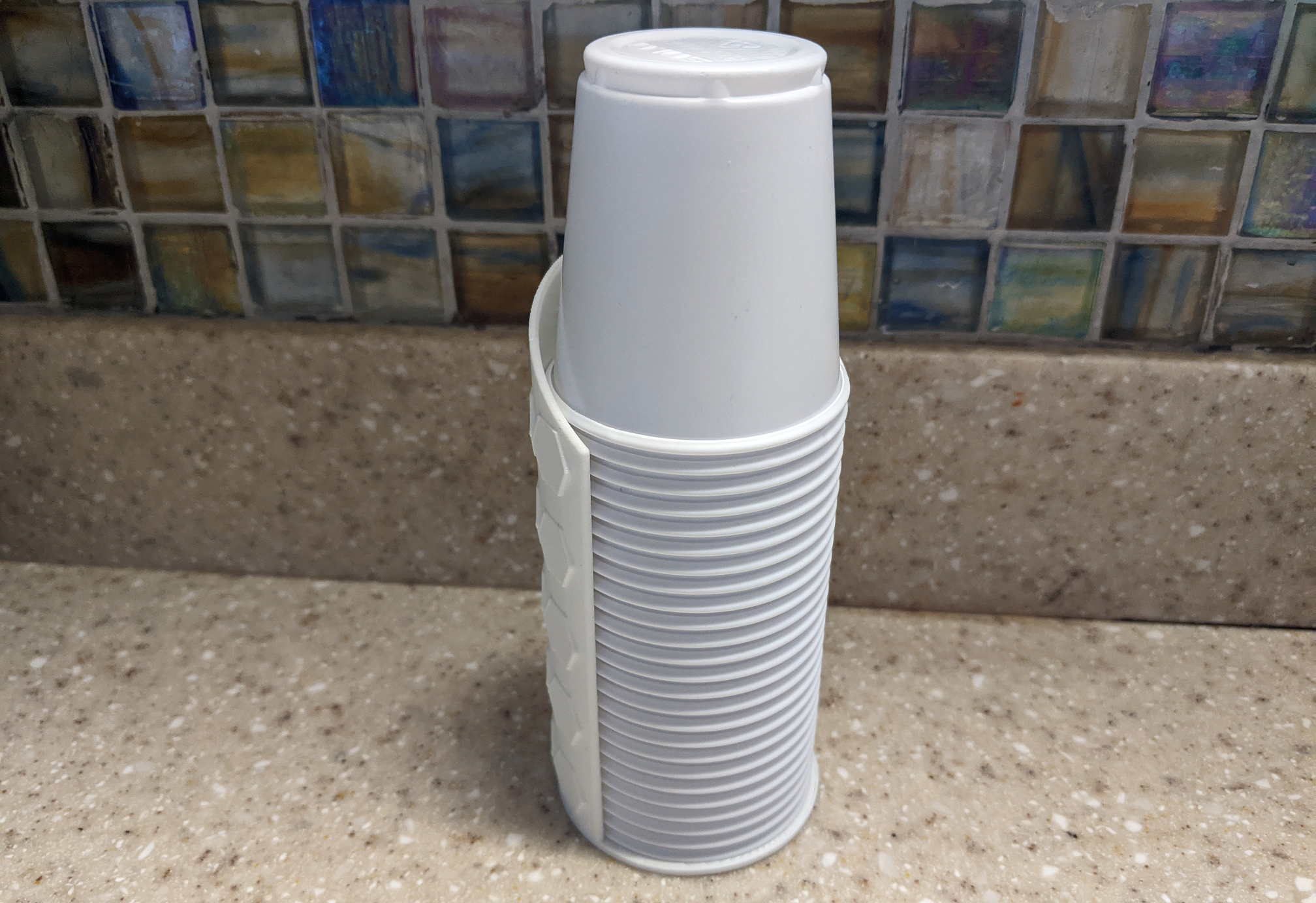 3oz Bathroom Cup Holder