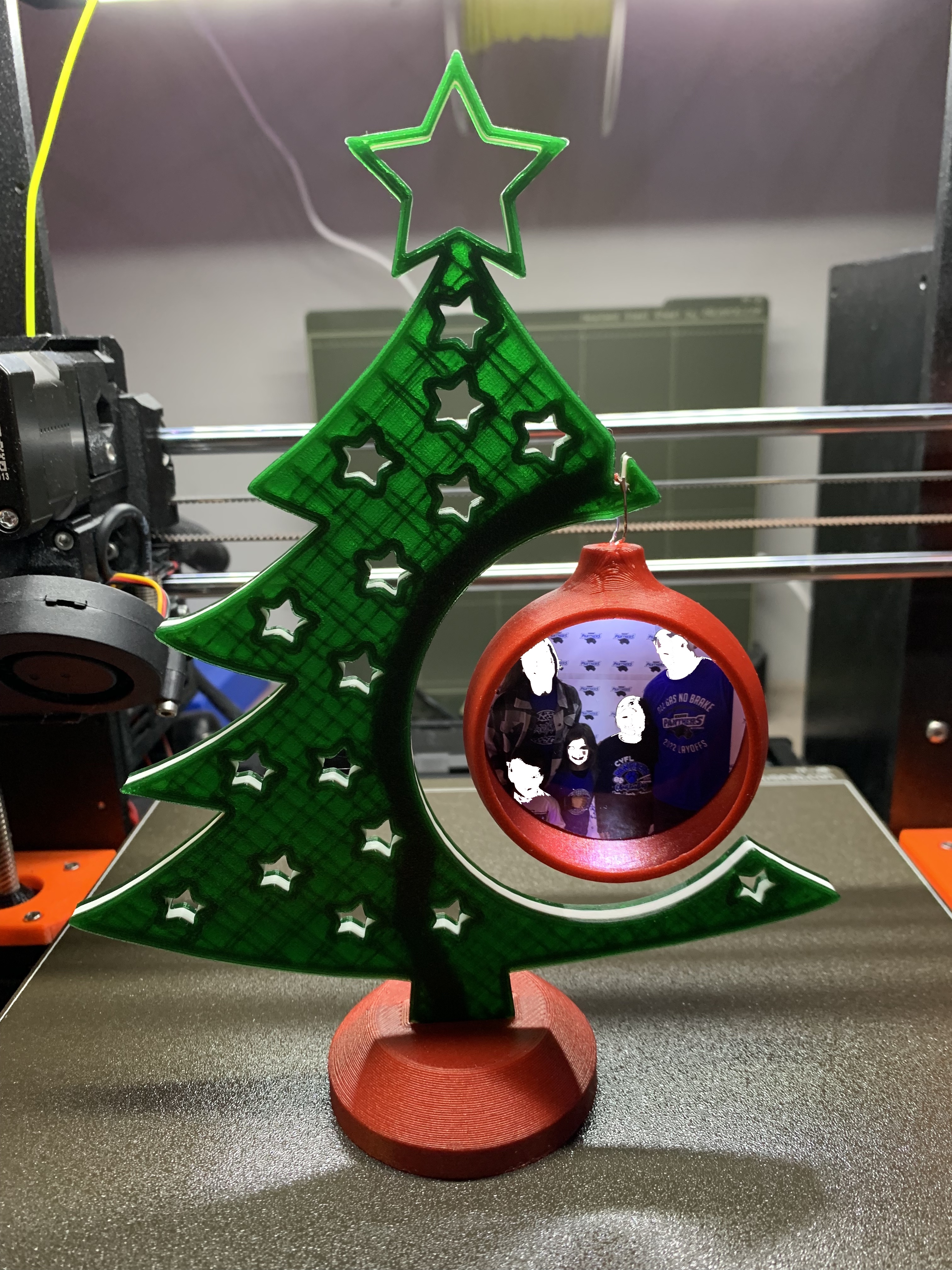 Christmas Tree LED Ornament Display