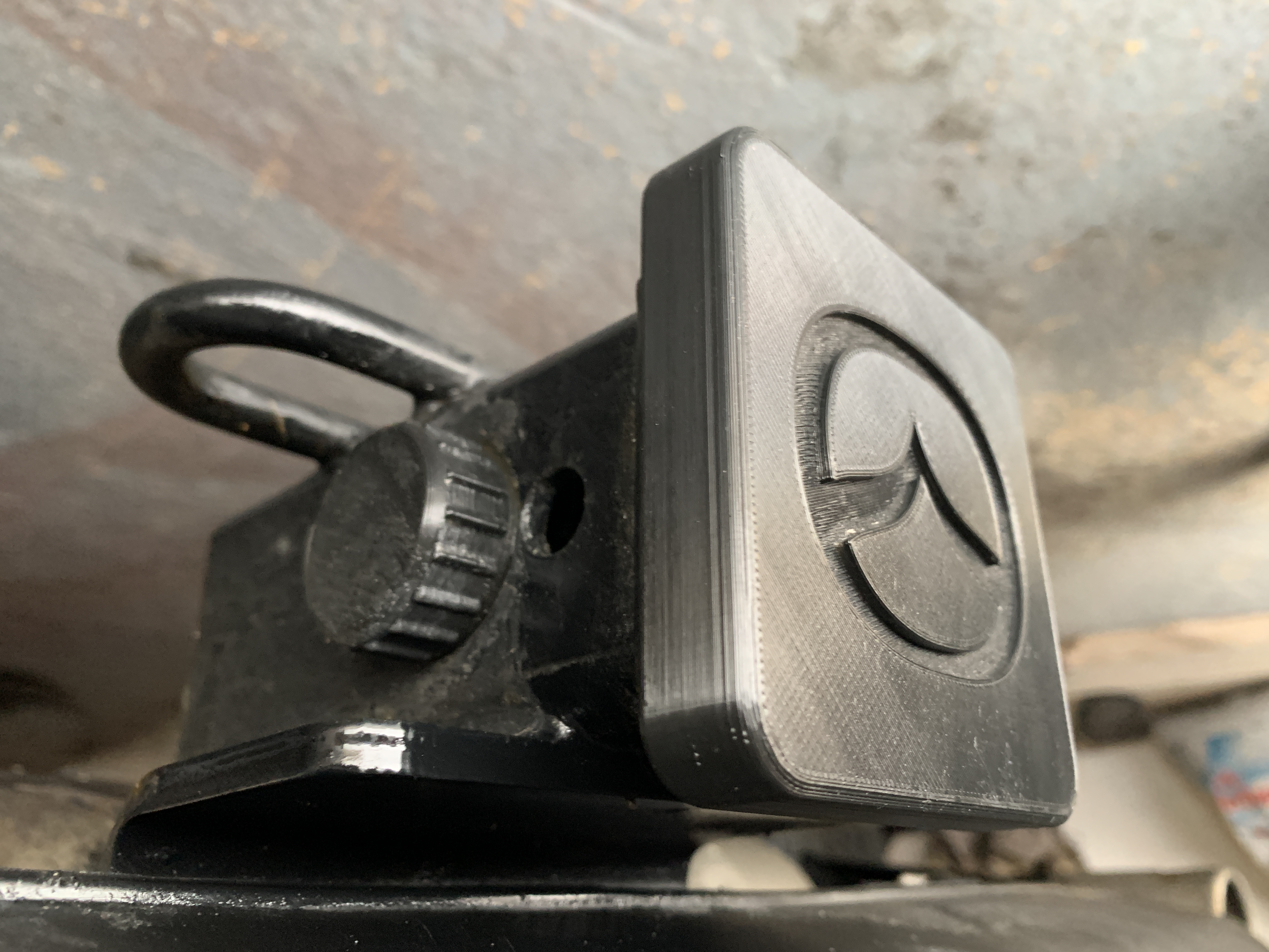 Mazda 2" tow hitch cover